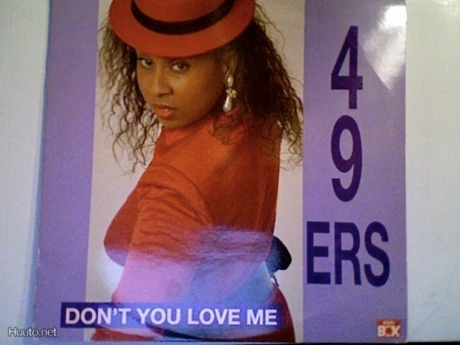49ERS :: YOU DON'T LOVE ME :: VINYYLI MAXI 12"  PROMO  1990