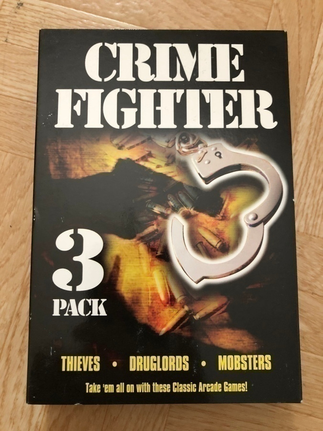 Crime Fighter 3 pack. PC CDROM *UUSI*