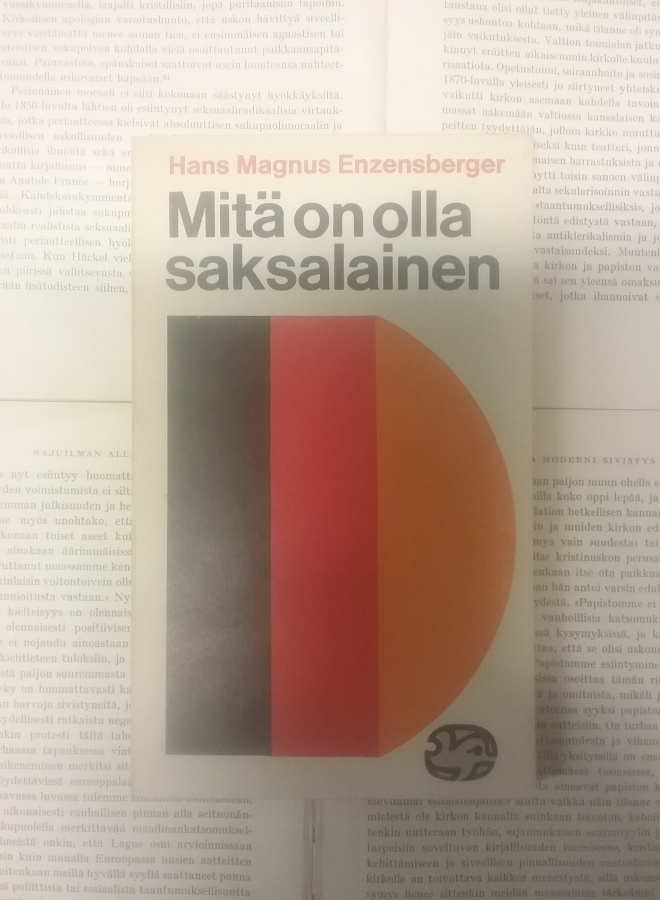 Hans Magnus Enzensberger - Mitä on olla saksalainen (nid.)