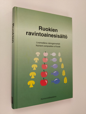Ruokien ravintoainesisältö = Livsmedlens näringsinnehåll ...