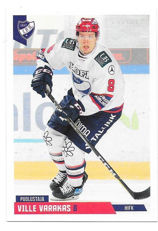 2019-20 CardSet #4 Ville Varakas HIFK