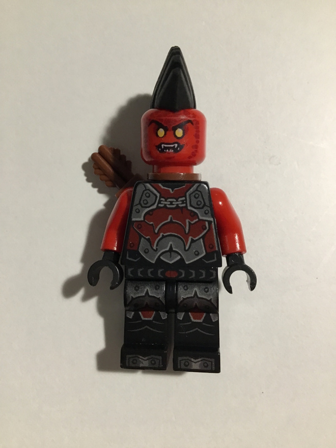 Lego minifiguuri - Nexo Knights - Flame Thrower/Lava Fighter