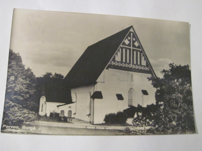VANHA Postikortti Porvoo 1938