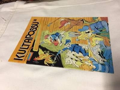 KULTAPOSSU LEHTI 8/1986 HIENO