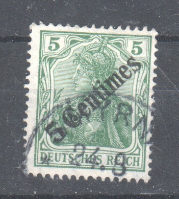 Saksan posti Turkissa Mi 48