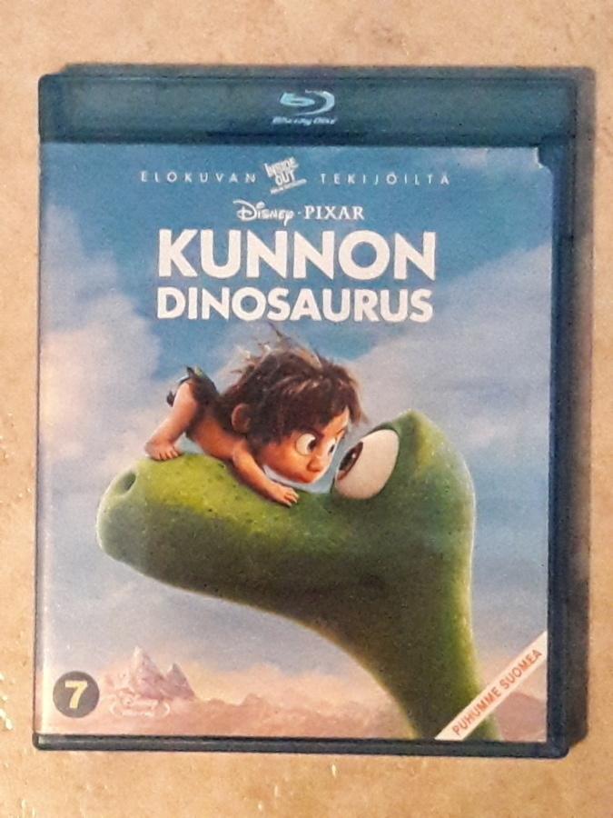 Disney Pixar Kunnon dinosaurus, bluray