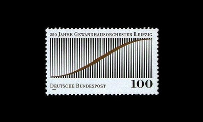 Saksa 1654 ** Leipzigin Gewandhaus-orkesteri 250v (1993)