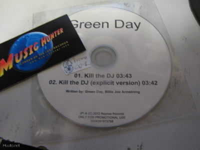 GREEN DAY - KILL THE DJ PROMO CD-R