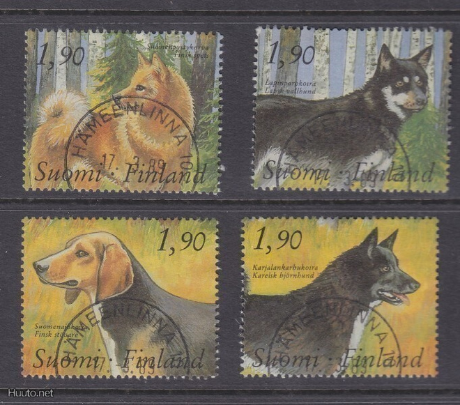 1989 Kennel vihon merkit loistoleimaisina