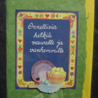 KULKEMATON VAUVAONNITTELUKORTTI + KUORI KÄSITYÖ PAPERITAIDE - pikkukuva 1