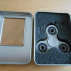 Perinteinen Fidget spinner, valkoinen. - pikkukuva 1