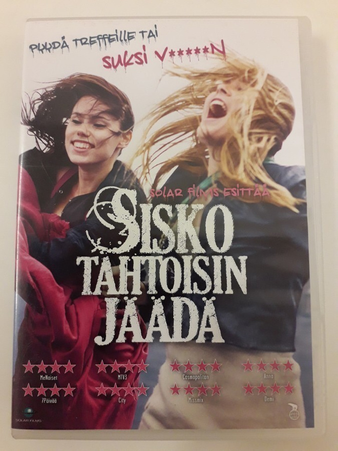 Sisko Tahtoisin Jäädä (Kukkonen, Kinnunen, dvd)
