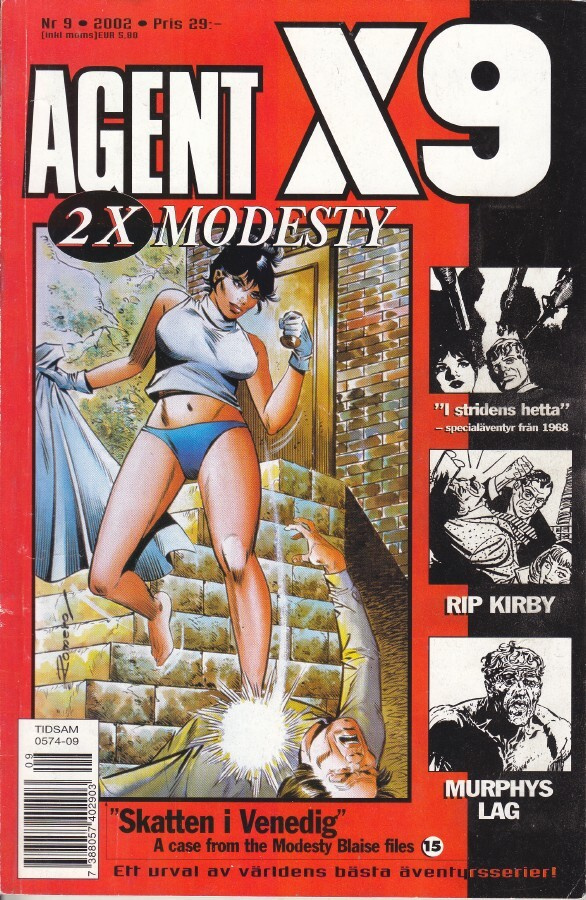 Agent X9 Nr.9/2002 Blaise MurphysLag Rip Kirby