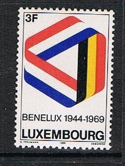 Luxemburg 1969 - Benelux 25v ++