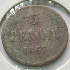 Ikäiseksekseen ok hyvä! 5 PENNIÄ 1867, Kts! - pikkukuva 1