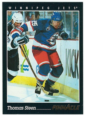 93-94 Pinnacle #159 Thomas Steen