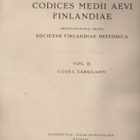 Jaakkola: Codices Medii Aevii Finlandiae I - II  1952, K4 + - pikkukuva 4