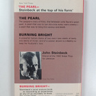 John Steinbeck : The Pearl and Burning Bright - pikkukuva 2