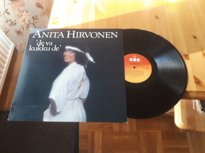 Anita Hirvonen - De Va Kukku De lp 1982 Iskelmä , Pop