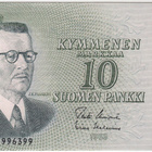 10 Markkaa 1963 Litt.A AZ-sarjaa, vl.II, kl.9 - pikkukuva 1