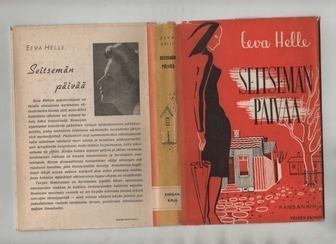 Helle, Eeva: Seitsemän päivää, Kansankirja 1946, skp, 2p, K3
