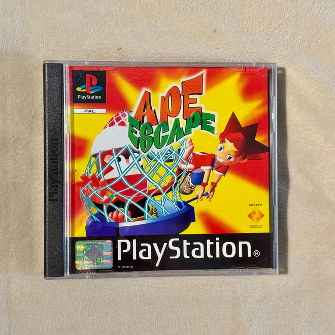 Ape Escape PS1-peli (PAL)