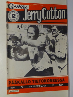 G-mies Jerry Cotton n:o 12 1984 - Pääkallo tietokoneessa
