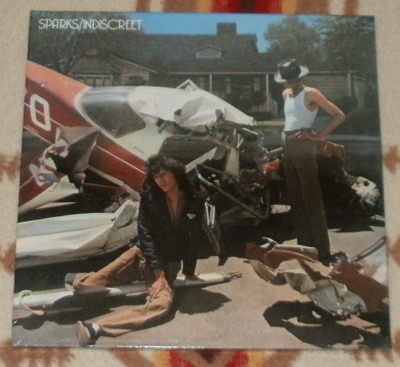 SPARKS ~ Indiscreet ~ LP kelmussa *UUSI*