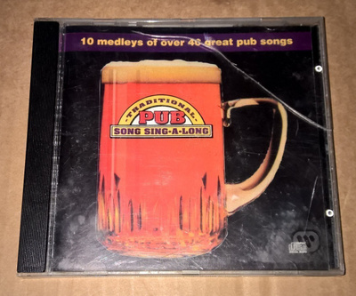 TRADITIONAL PUB SONG SING A LONG ECD3082 CD K-TEL 1994
