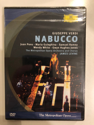 NAPUCCO, Giuseppe Verdi, The Metropolitan Opera - DVD UUSI