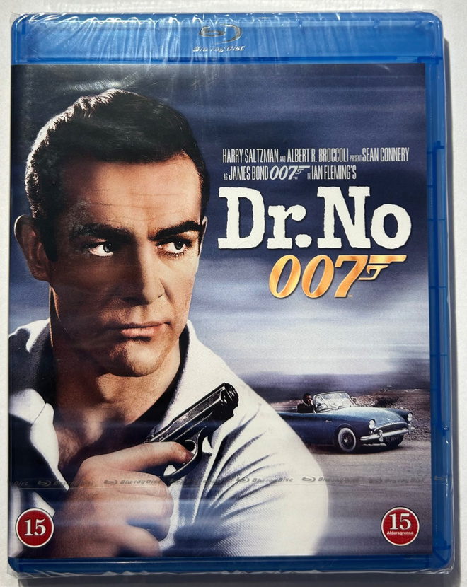 Salainen Agentti 007 ja tohtori No - Blu-ray, uusi