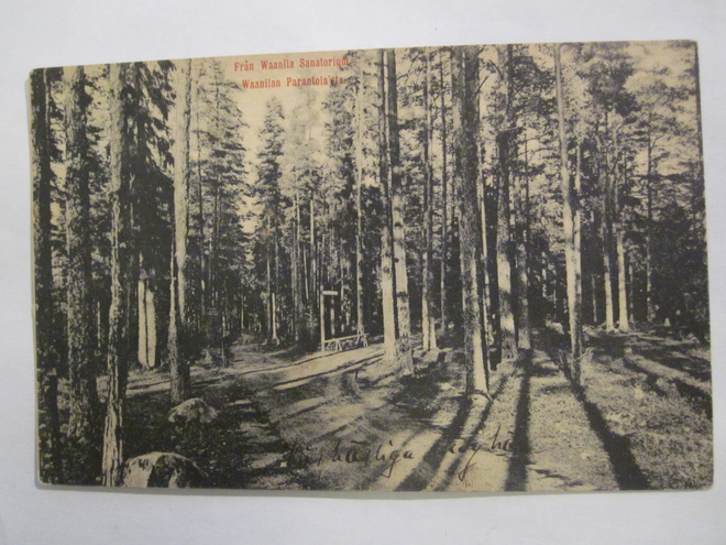 VANHA Postikortti Lohja Vaanila 1908