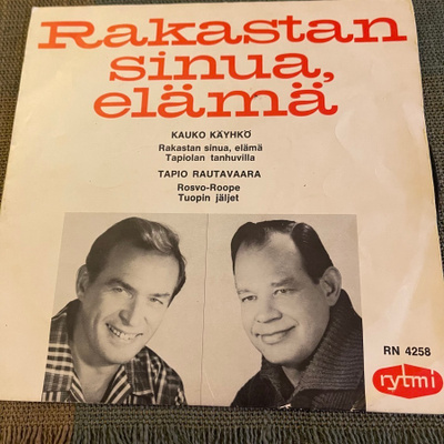 RAKASTAN SINUA ELÄMÄ- EP * FIN 1964