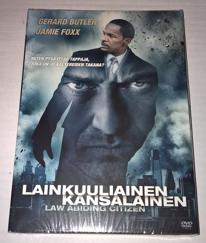 LAINKUULIAINEN KANSALAINEN LAW ABIDING CITIZEN DVD