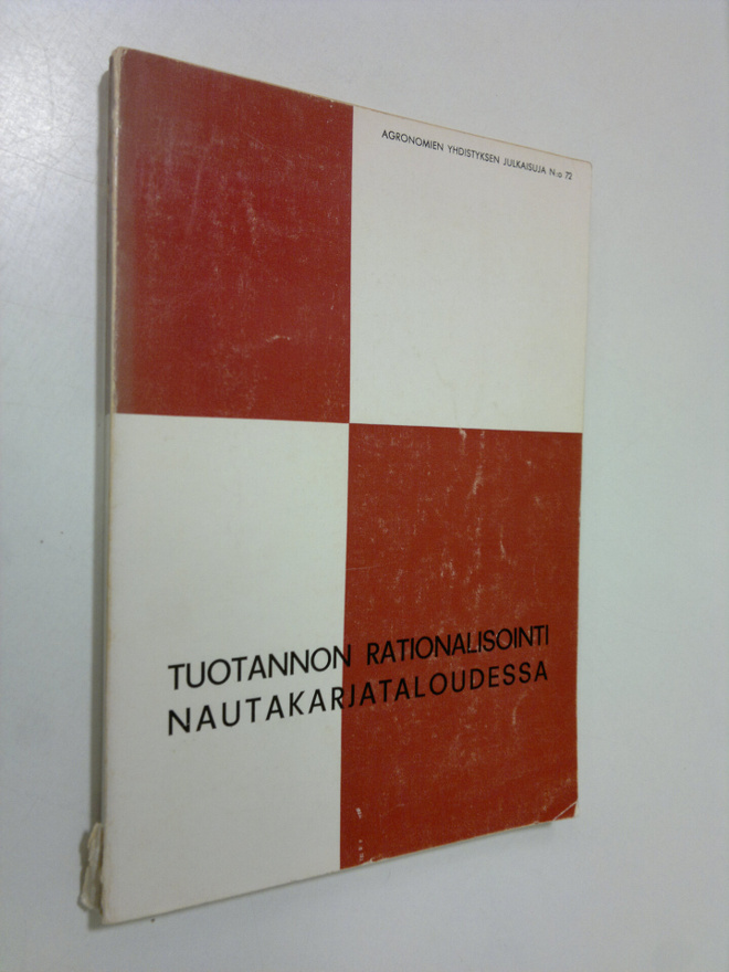 Nils (Tutkijaryhmä) Westermarck : Tuotannon rationalisoin...