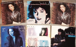 6 kpl Jennifer Rush Vinyyli Singlet