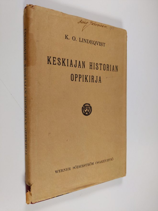 Johan Rudolf Pallin : Keskiajan historian oppikirja