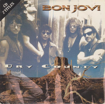 Bon Jovi - Dry County (CD) EX+!!