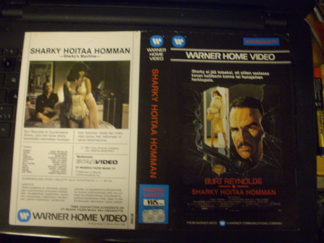 Vhs kansipaperi Fix - SHARKY HOITAA HOMMAN (Sis.postikulut)