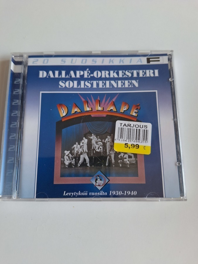 Dallape-Orkesteri Solisteineen-20 Suosikkia