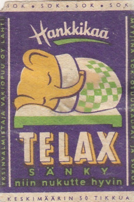 TELAX sänky ,SOK     b332