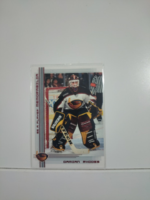 2000-01 Be a Player Memorabilia Ruby #33 Damian Rhodes SN200