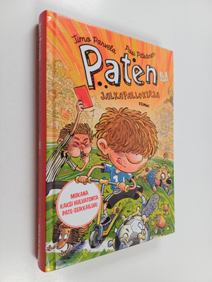 Timo Parvela : Paten jalkapallokirja ; Paten kalastuskirja