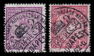 Unkari 188-9 o Kruunajaiset (1916)