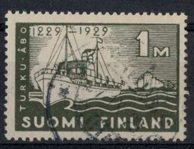 1929 Turku 1 mk o