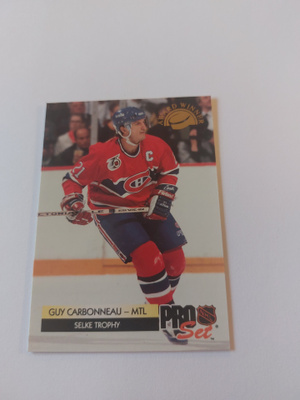 1992-93 Pro Set Award Winners #CC5 Guy Carbonneau