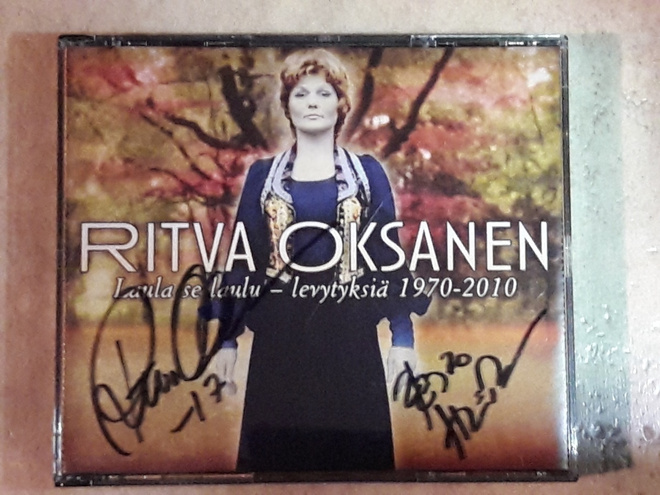 Ritva Oksanen: Laula se laulu, 3 x CD