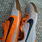 Nike Tiempo sisäjalkapallokengät sisäliikuntakengät beige - pikkukuva 1