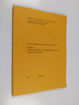 Rusistica; Studies in Russo-Finnic contacts, 2 - Tutkielm...