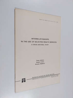 Esko Kalimo : Interrelationships in the use of selected h...